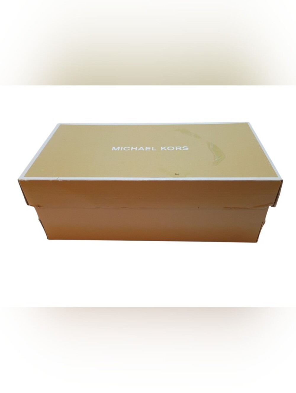Michael Kors Everett Mocs Loafer Women 5.5M Black Leather Gold SlipOn w/Box NWOT - Picture 3 of 7